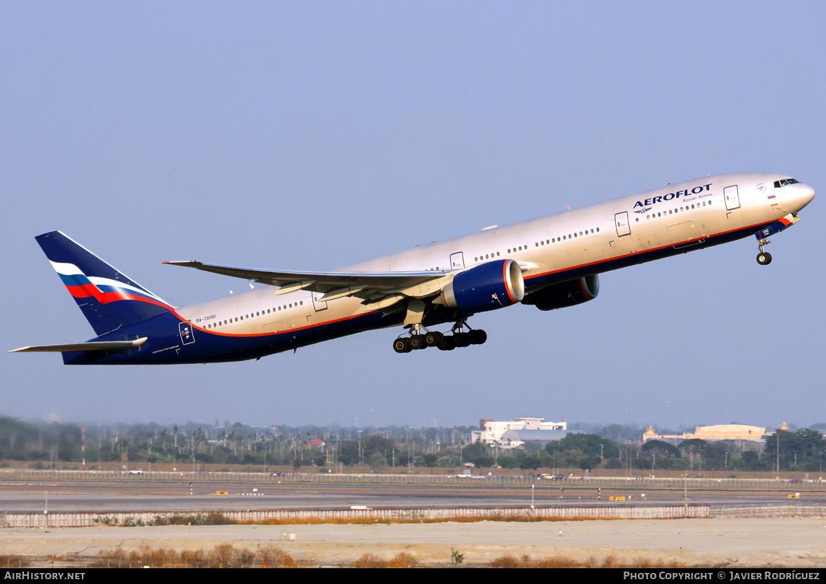 Aircraft Photo of RA-73130 | Boeing 777-3M0/ER | Aeroflot - Russian Airlines | AirHistory.net #791578