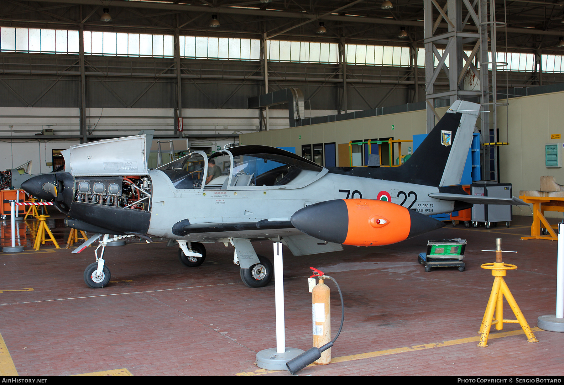 Aircraft Photo of MM55115 | SIAI-Marchetti SF-260EA | Italy - Air Force | AirHistory.net #791579