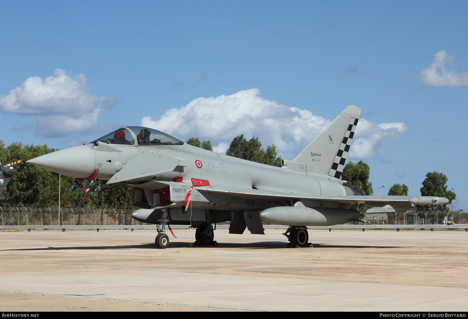 Aircraft Photo of MM7329 | Eurofighter F-2000A Typhoon | Italy - Air Force | AirHistory.net #791582