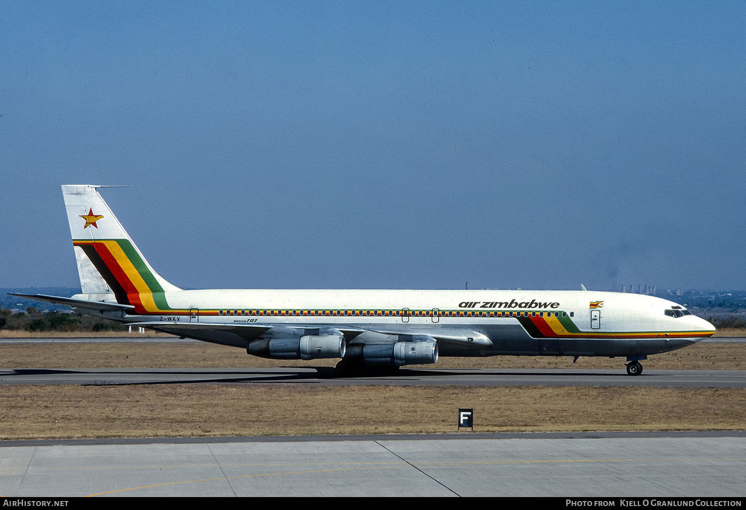 Aircraft Photo of Z-WKV | Boeing 707-330B | Air Zimbabwe | AirHistory.net #791609