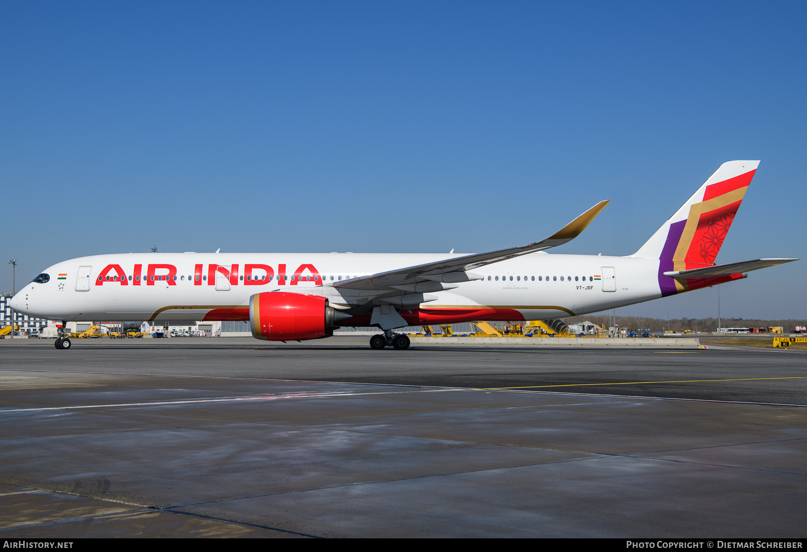 Aircraft Photo of VT-JRF | Airbus A350-941 | Air India | AirHistory.net #791610
