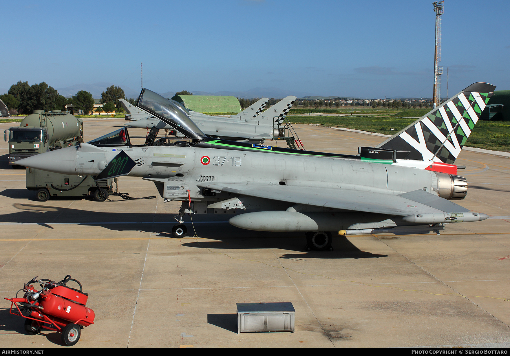 Aircraft Photo of MM7293 | Eurofighter EF-2000 Typhoon S | Italy - Air Force | AirHistory.net #791625