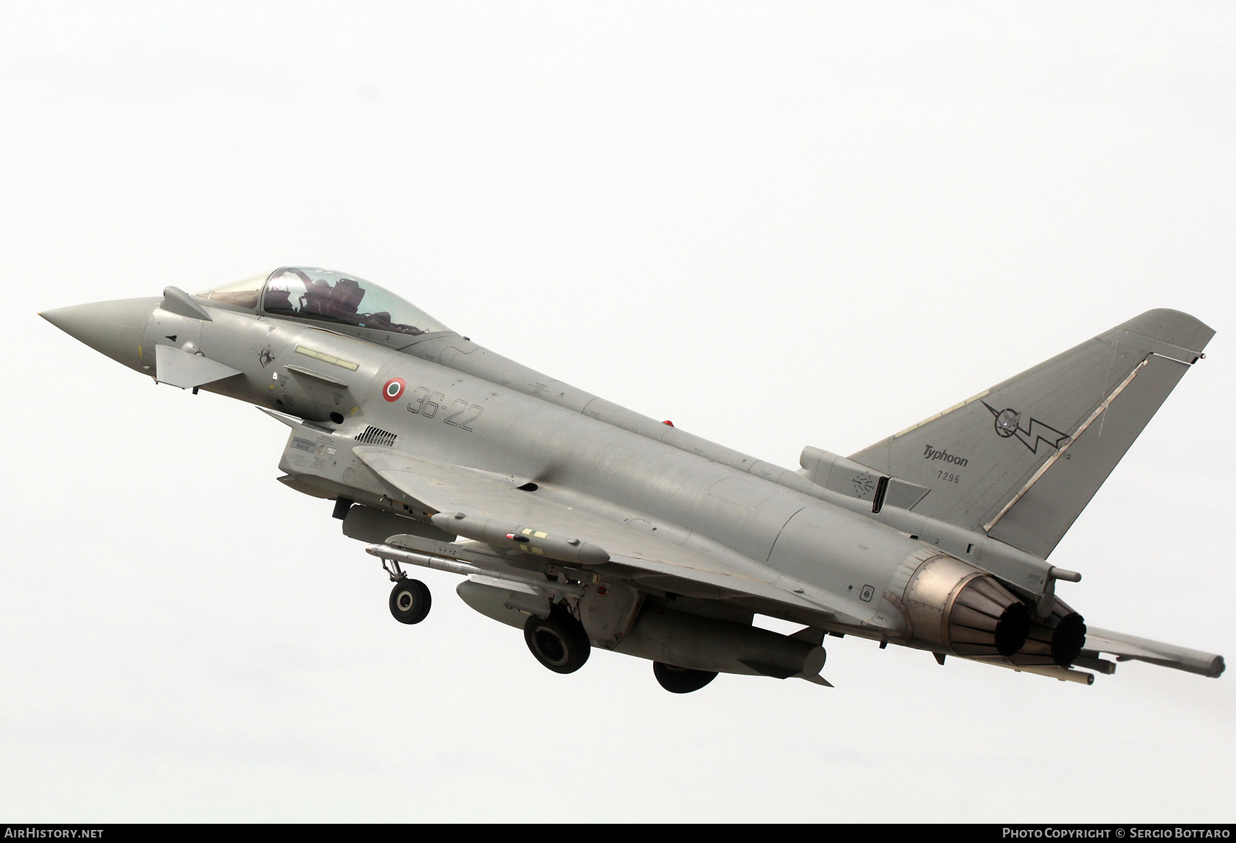 Aircraft Photo of MM7296 | Eurofighter EF-2000 Typhoon S | Italy - Air Force | AirHistory.net #791626