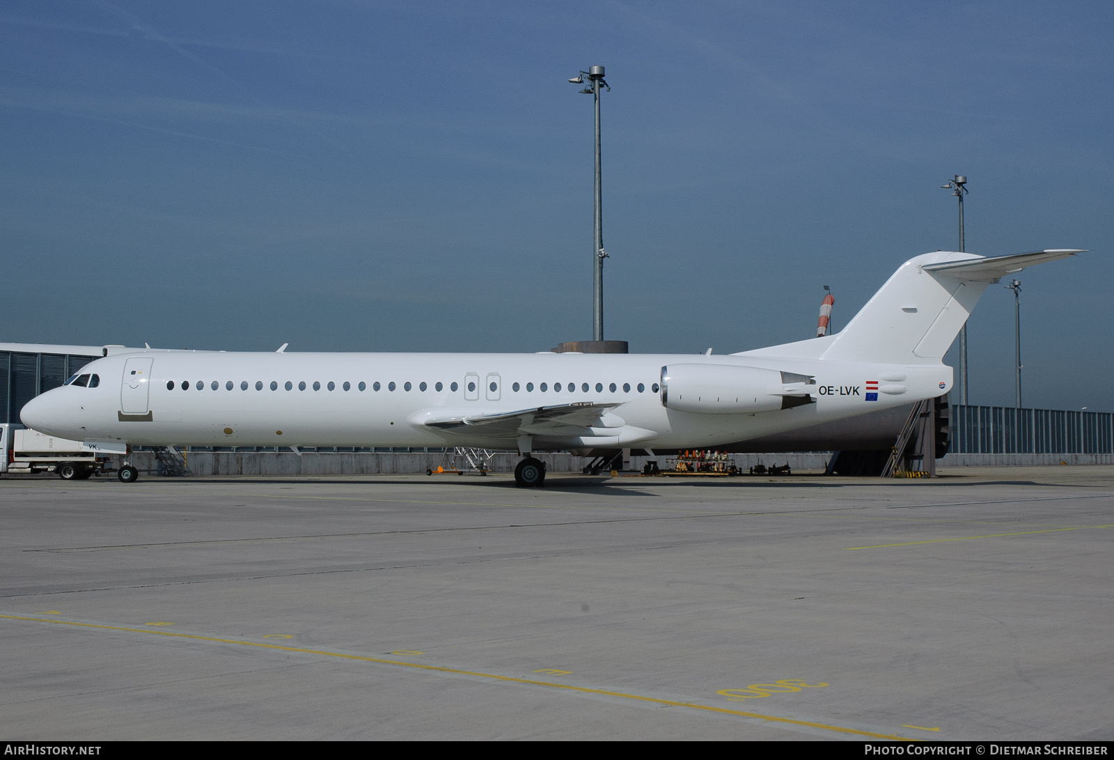 Aircraft Photo of OE-LVK | Fokker 100 (F28-0100) | Austrian Airlines | AirHistory.net #791630