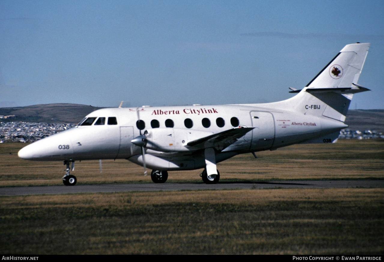 Aircraft Photo of C-FBIJ | British Aerospace BAe-3112 Jetstream 31 | Alberta Citylink | AirHistory.net #791669