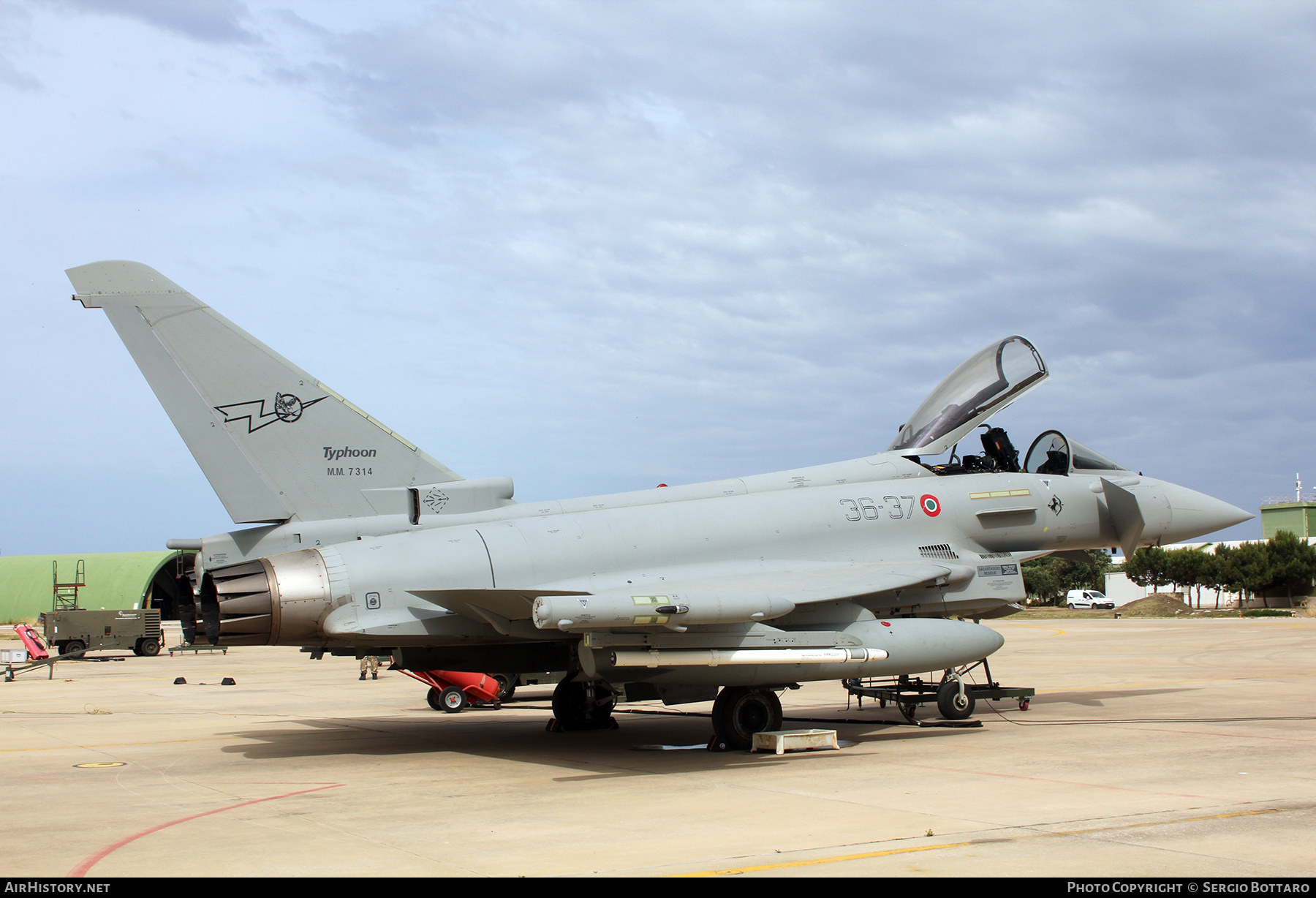 Aircraft Photo of MM7314 | Eurofighter EF-2000 Typhoon S | Italy - Air Force | AirHistory.net #791676