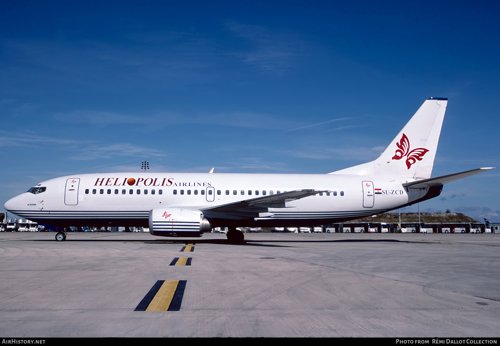 Aircraft Photo of SU-ZCD | Boeing 737-3Q8 | Heliopolis Airlines | AirHistory.net #791701