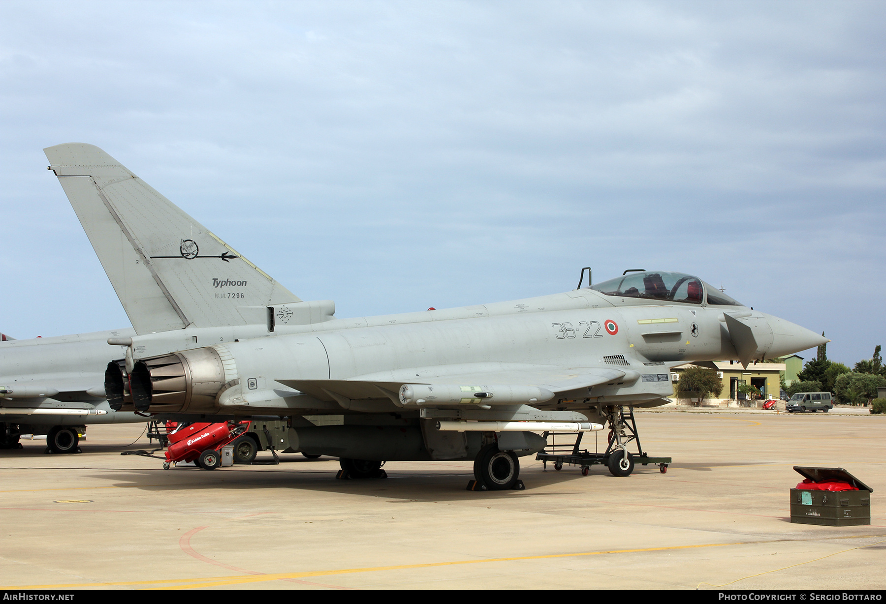 Aircraft Photo of MM7296 | Eurofighter EF-2000 Typhoon S | Italy - Air Force | AirHistory.net #791728