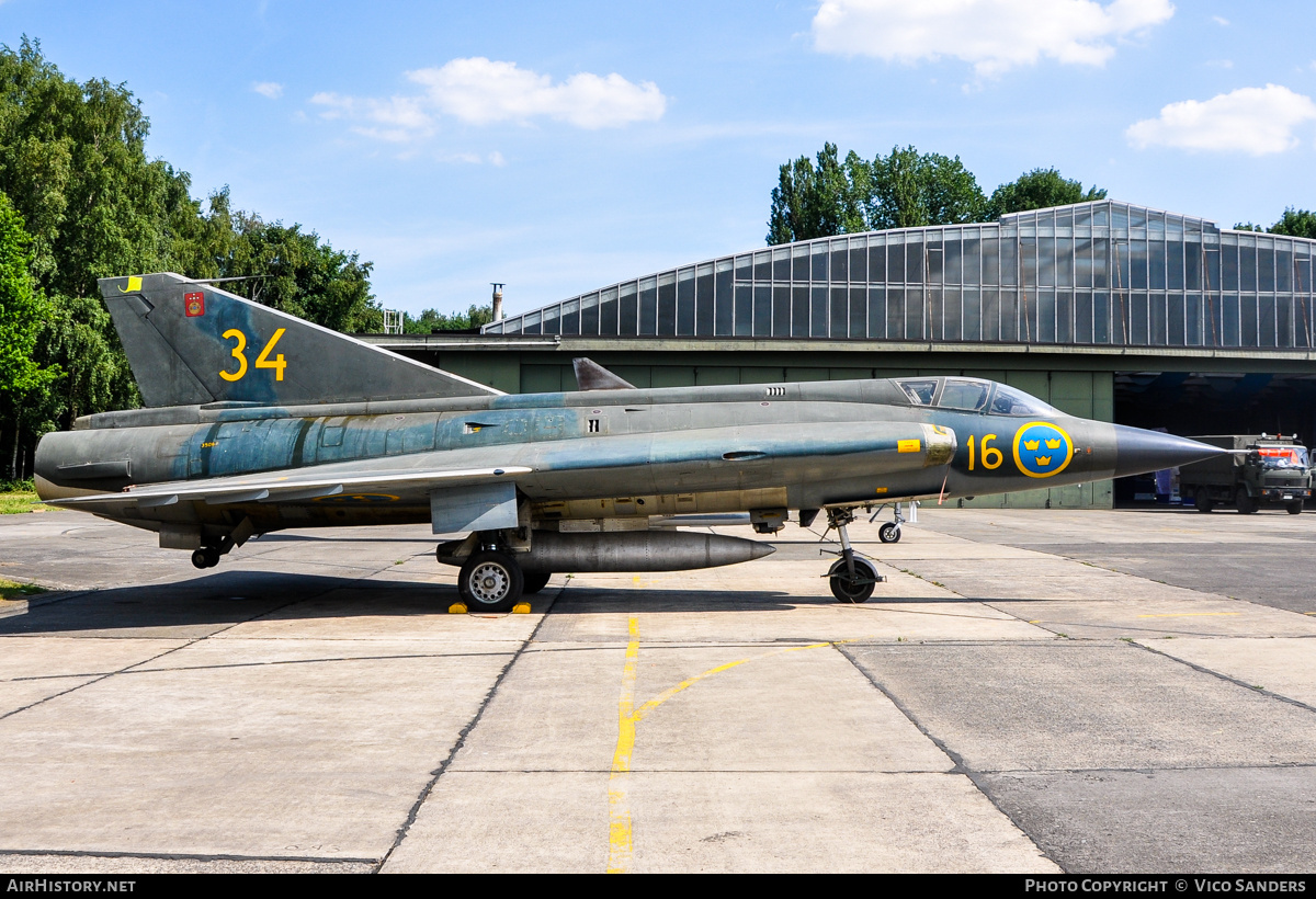Aircraft Photo of 35067 | Saab J35A Draken | Sweden - Air Force | AirHistory.net #791746