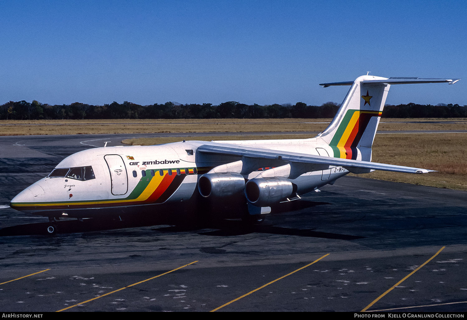 Aircraft Photo of Z-WPD | British Aerospace BAe-146-200 | Air Zimbabwe | AirHistory.net #791750