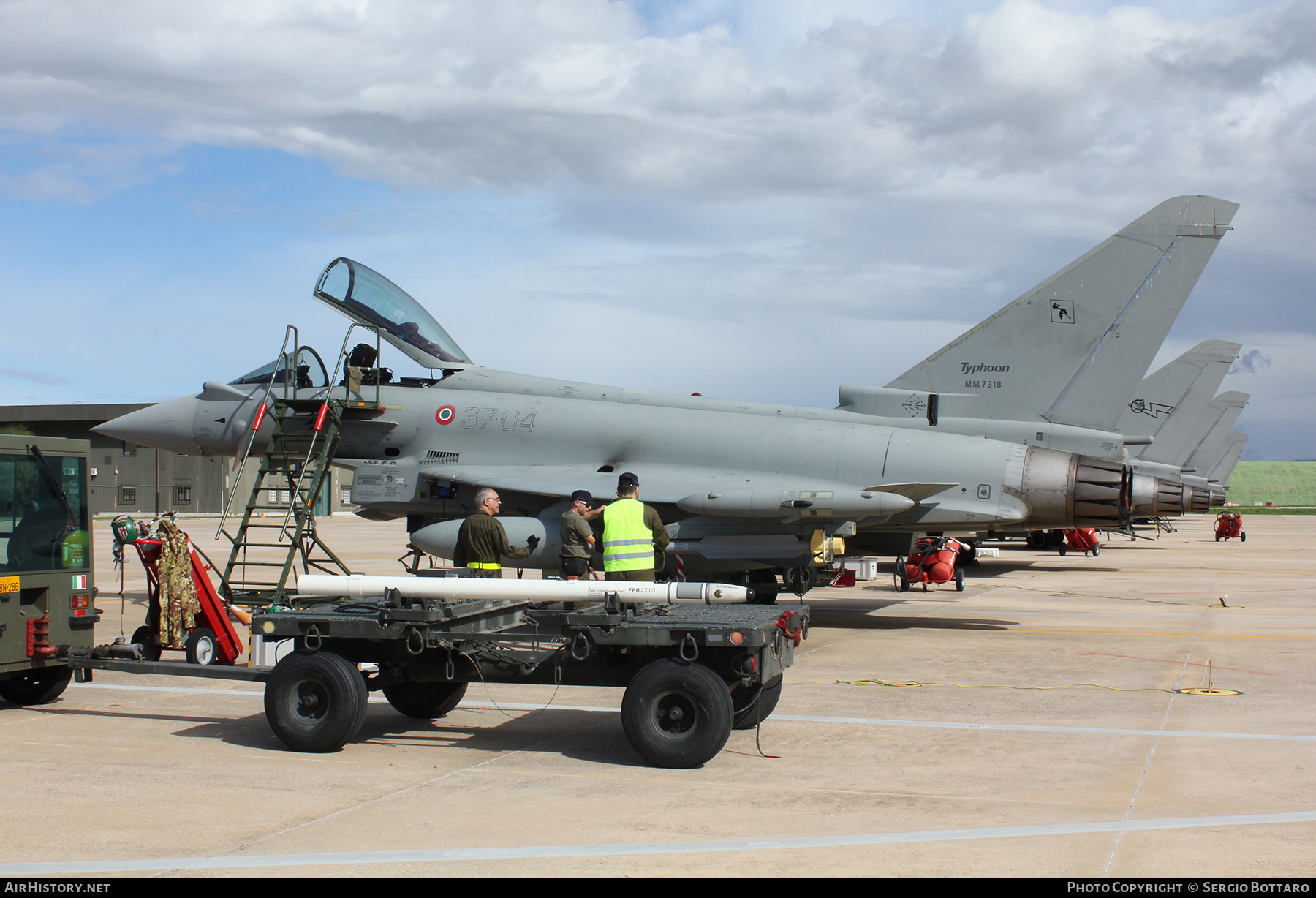 Aircraft Photo of MM7318 | Eurofighter F-2000A Typhoon | Italy - Air Force | AirHistory.net #791755