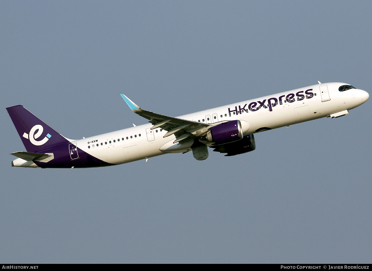 Aircraft Photo of B-KKM | Airbus A321-251NX | HK Express - Hong Kong Express | AirHistory.net #791770