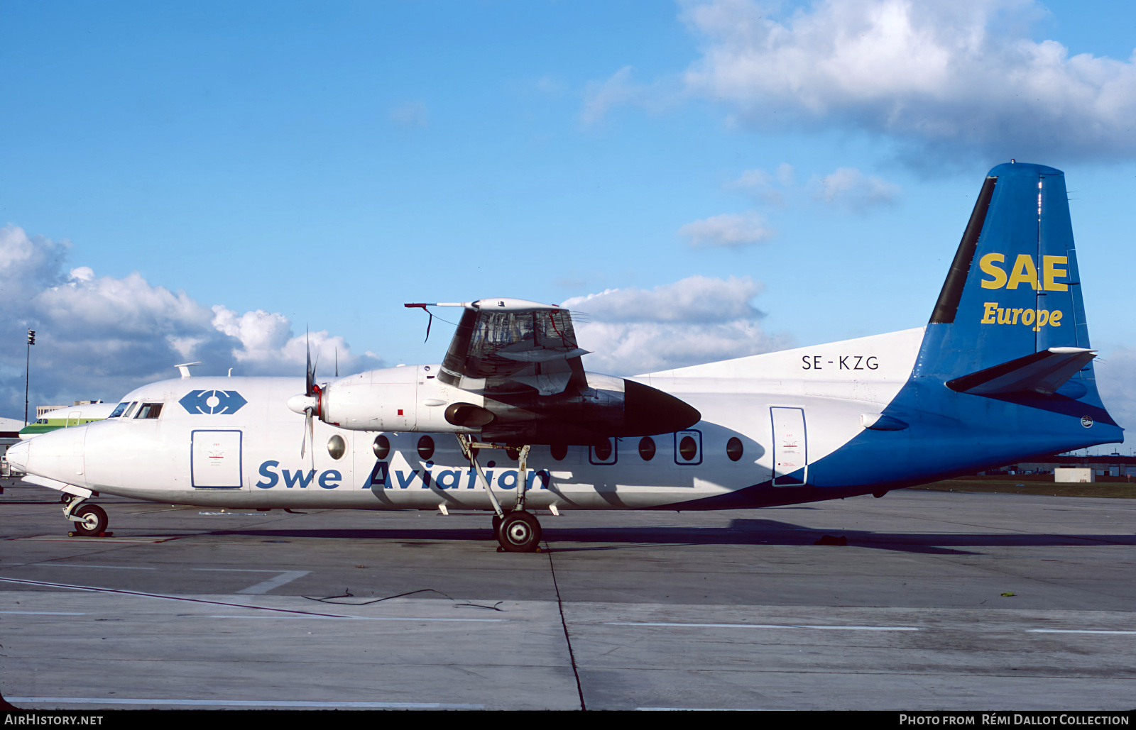 Aircraft Photo of SE-KZG | Fokker F27-100 Friendship | SAE - Swe Aviation Europe | AirHistory.net #791771