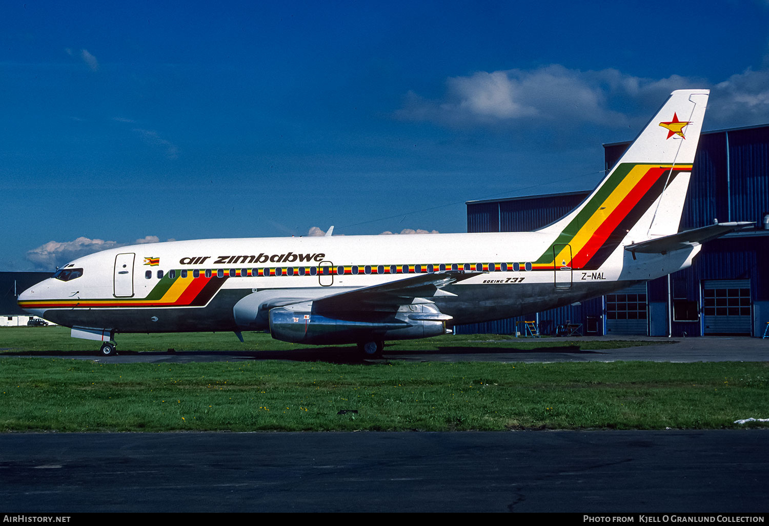 Aircraft Photo of Z-NAL | Boeing 737-2L9/Adv | Air Zimbabwe | AirHistory.net #791772