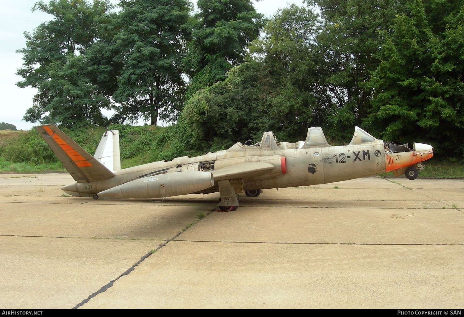 Aircraft Photo of 407 | Fouga CM-170R Magister | France - Air Force | AirHistory.net #791781