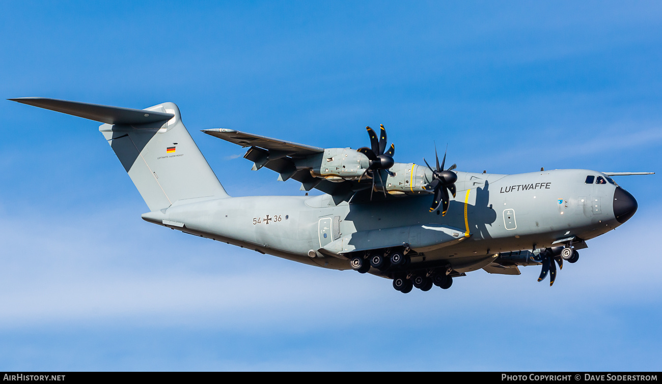 Aircraft Photo of 5436 | Airbus A400M Atlas | Germany - Air Force | AirHistory.net #791783