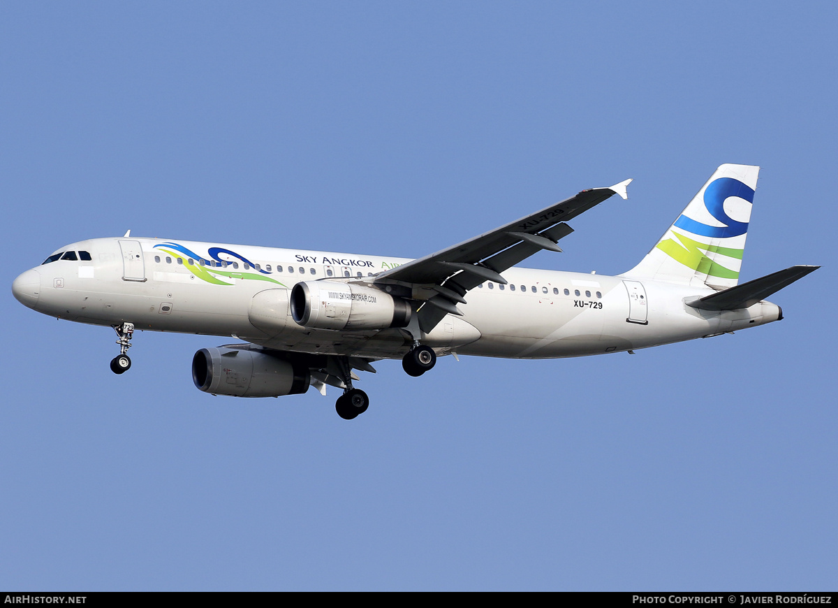 Aircraft Photo of XU-729 | Airbus A320-232 | Sky Angkor Airlines | AirHistory.net #791791