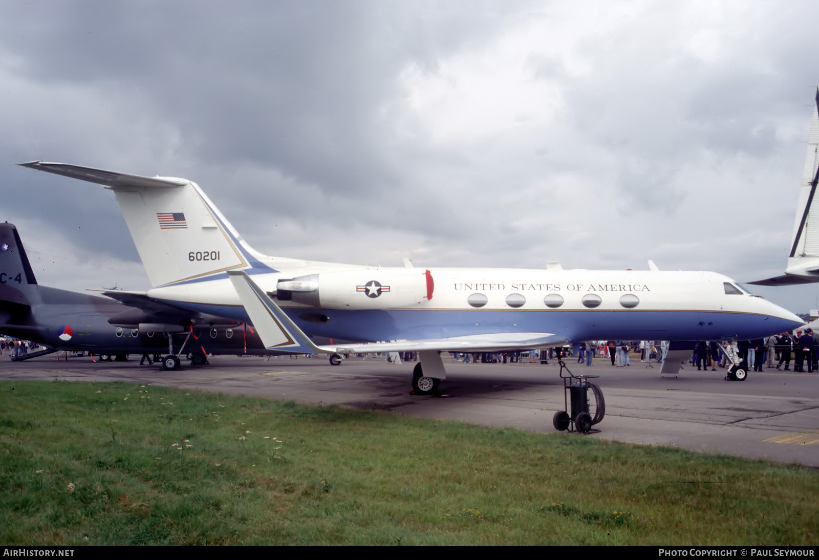 Aircraft Photo of 86-0201 / 60201 | Gulfstream Aerospace C-20B Gulfstream III (G-1159A) | USA - Air Force | AirHistory.net #791798