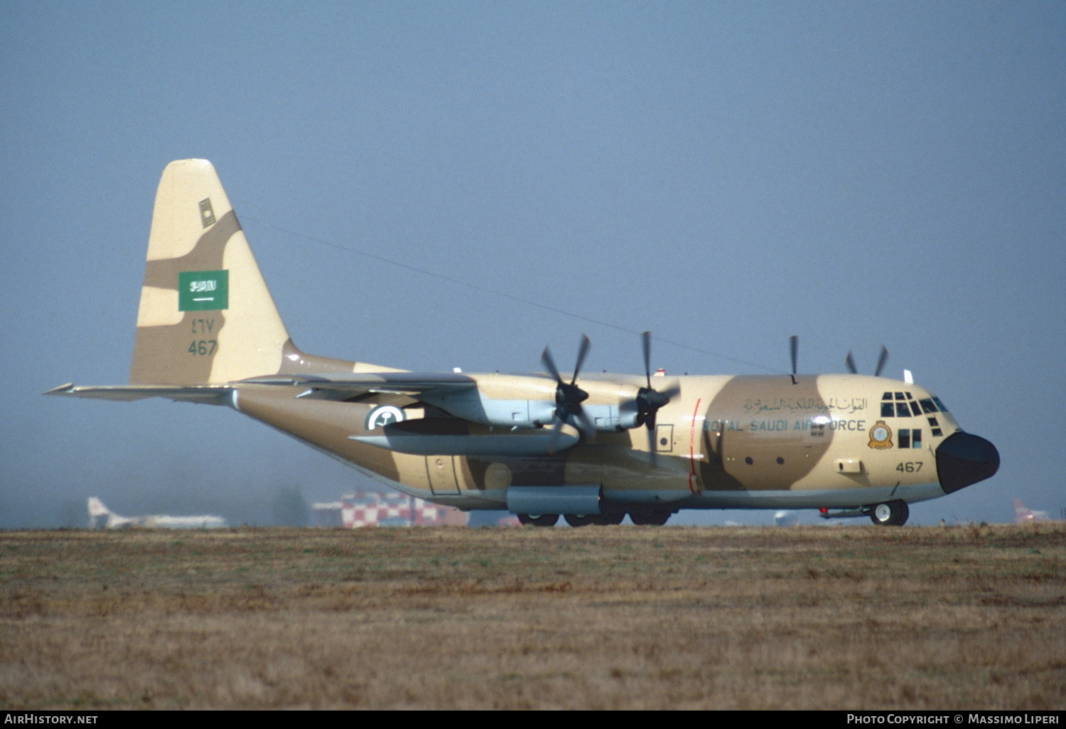 Aircraft Photo of 467 / ٤٦٧ | Lockheed C-130H Hercules | Saudi Arabia - Air Force | AirHistory.net #791820