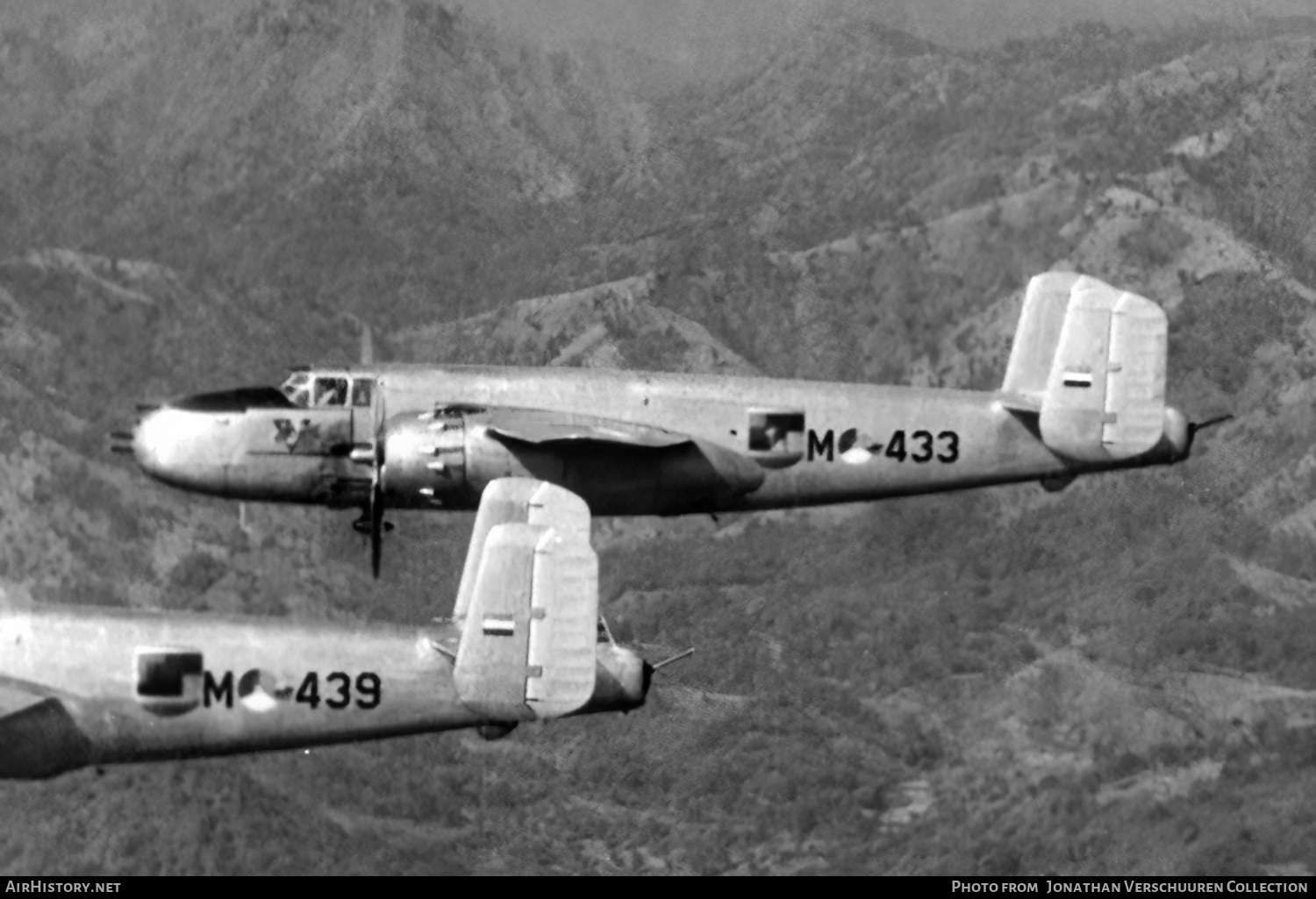 Aircraft Photo of M-433 | North American B-25J Mitchell | Netherlands East Indies - Air Force | AirHistory.net #791822