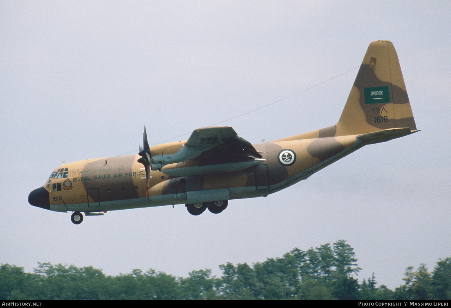 Aircraft Photo of 1618 / ١٦١٨ | Lockheed C-130H Hercules | Saudi Arabia - Air Force | AirHistory.net #791836