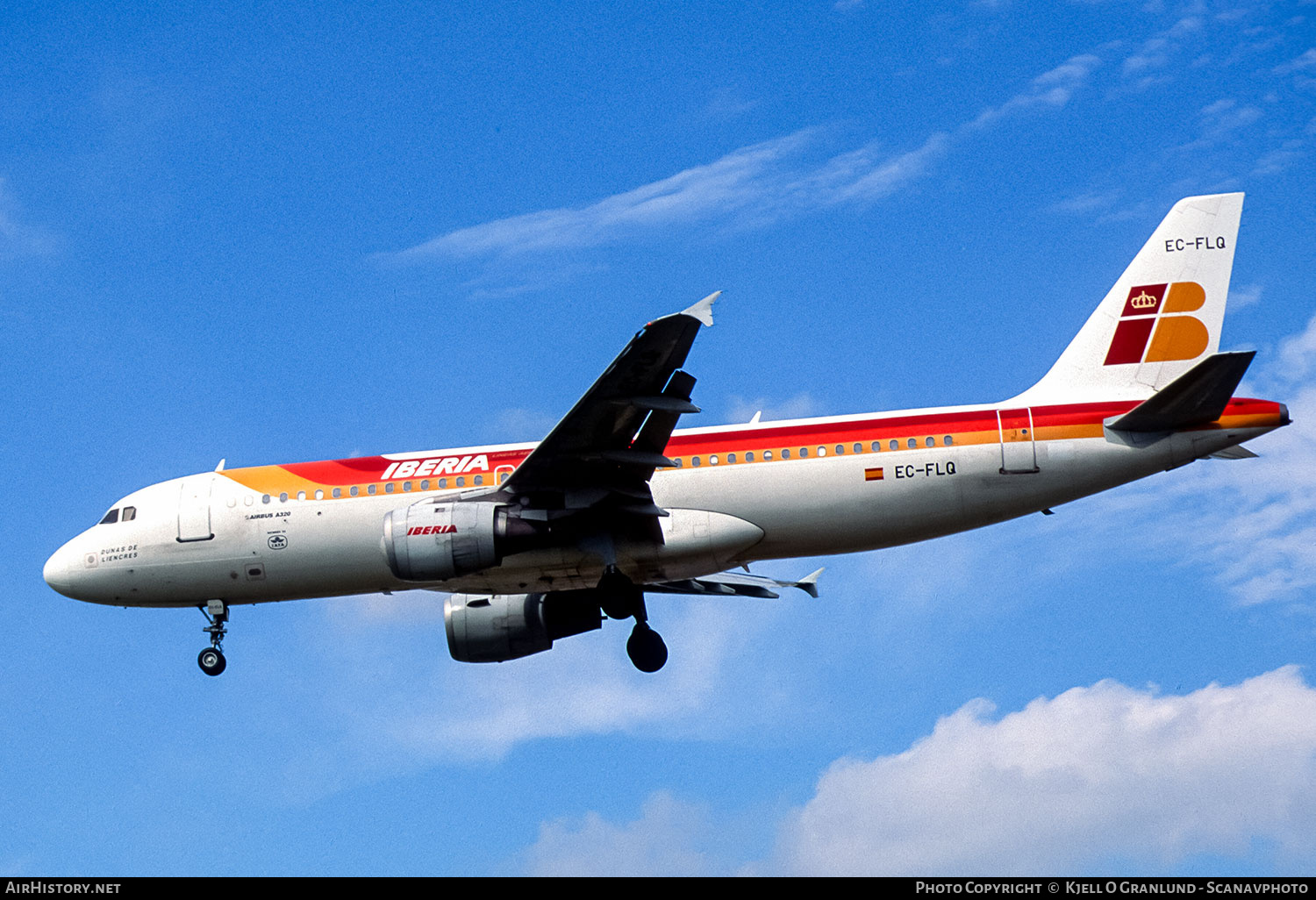 Aircraft Photo of EC-FLQ | Airbus A320-211 | Iberia | AirHistory.net #791854