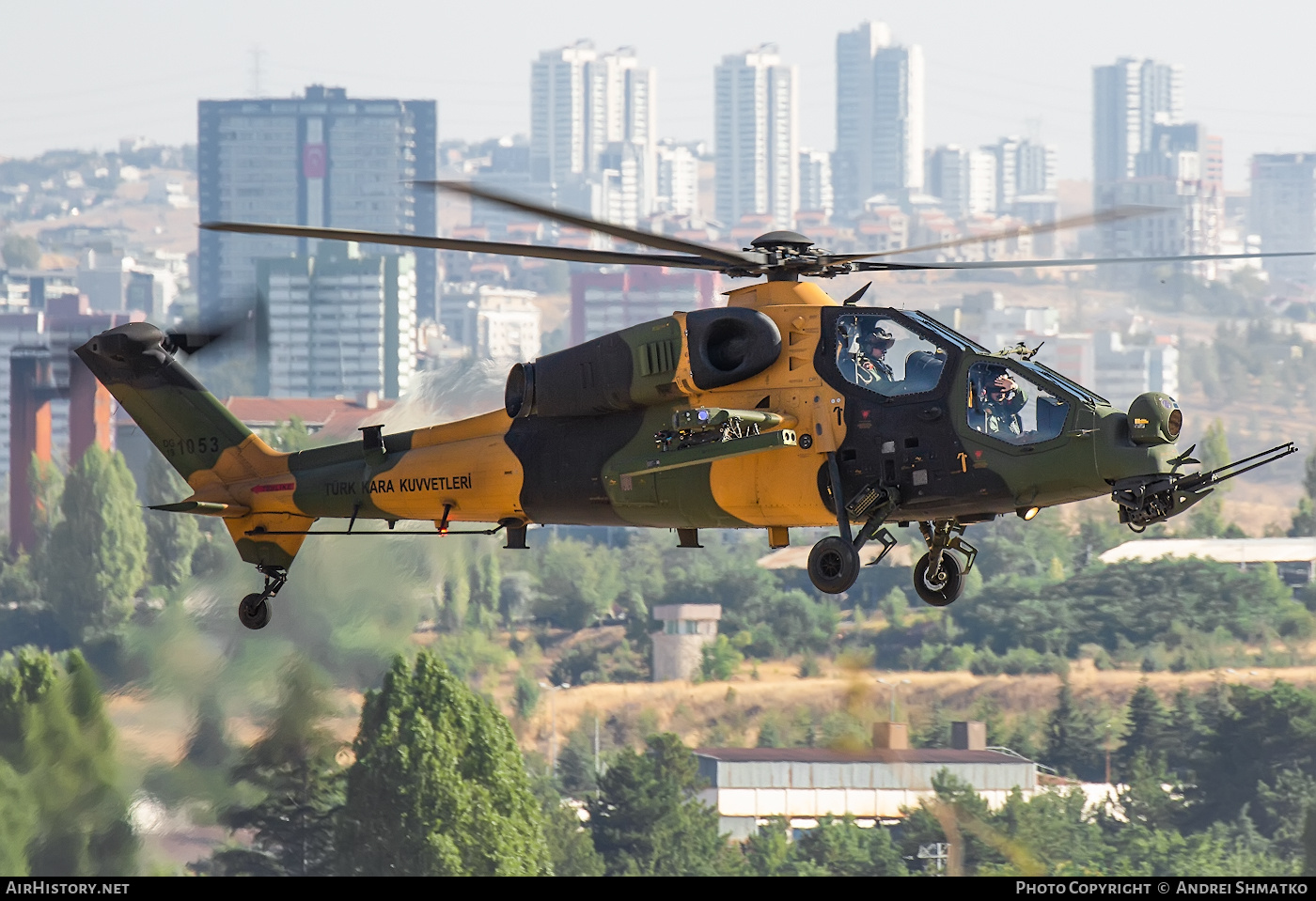 Aircraft Photo of 19-1053 | TAI T-129B ATAK | Turkey - Army | AirHistory.net #791859
