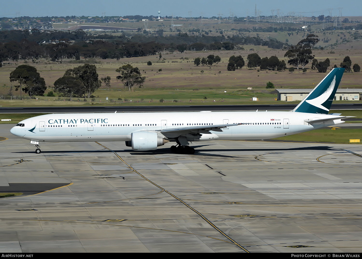 Aircraft Photo of B-KQU | Boeing 777-367/ER | Cathay Pacific Airways | AirHistory.net #791861
