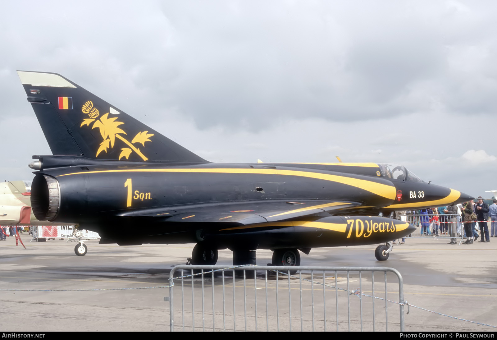 Aircraft Photo of BA33 | Dassault Mirage 5BA | Belgium - Air Force | AirHistory.net #791880