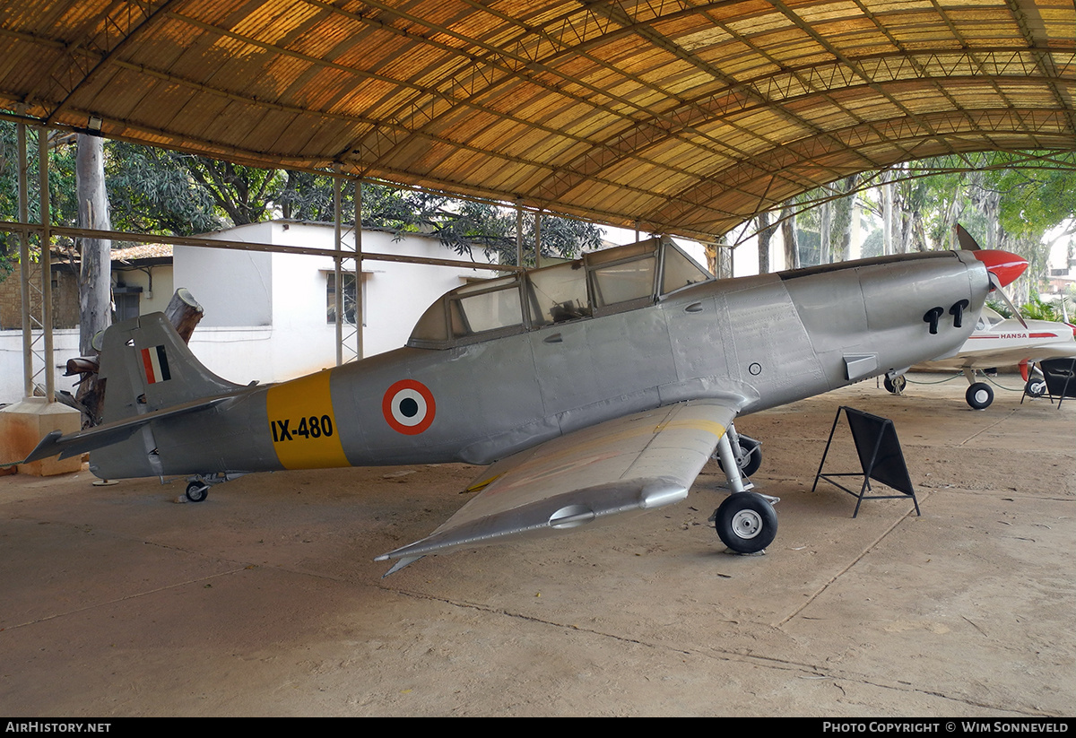 Aircraft Photo of IX480 | Hindustan HT-2 | India - Air Force | AirHistory.net #791884