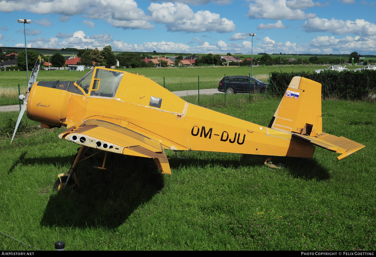 Aircraft Photo of OM-DJU | Zlin Z-37A Cmelak | AirHistory.net #791901