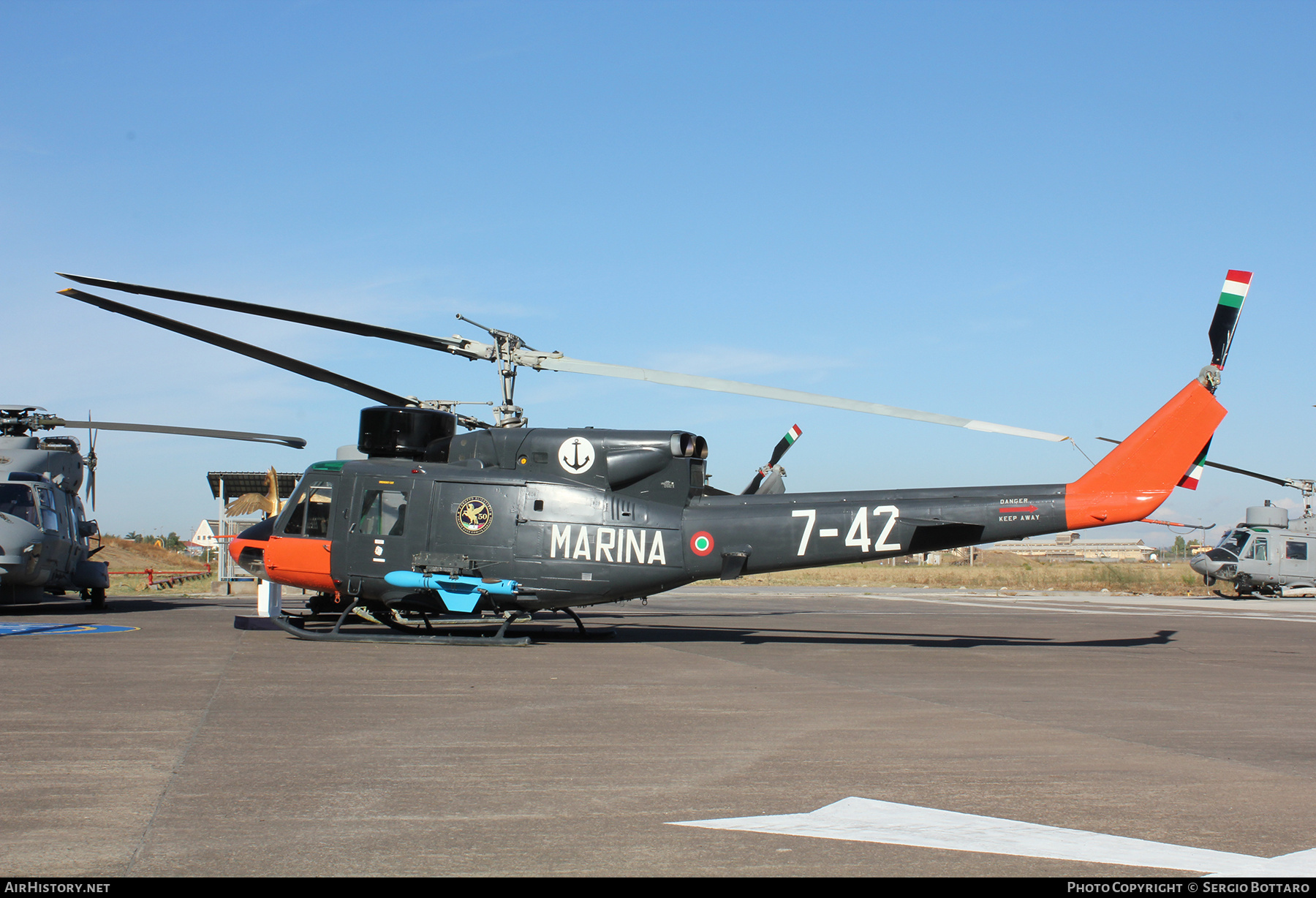 Aircraft Photo of MM81087 | Agusta AB-212ASW | Italy - Navy | AirHistory.net #791910