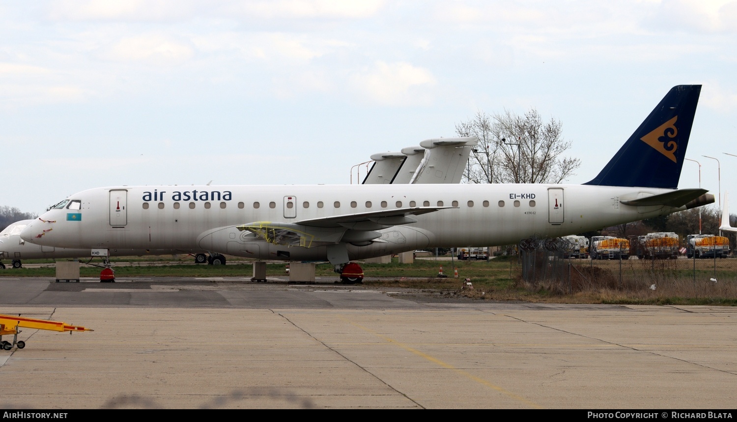 Aircraft Photo of EI-KHD | Embraer 190-E2 (ERJ-190-300) | Air Astana | AirHistory.net #791911