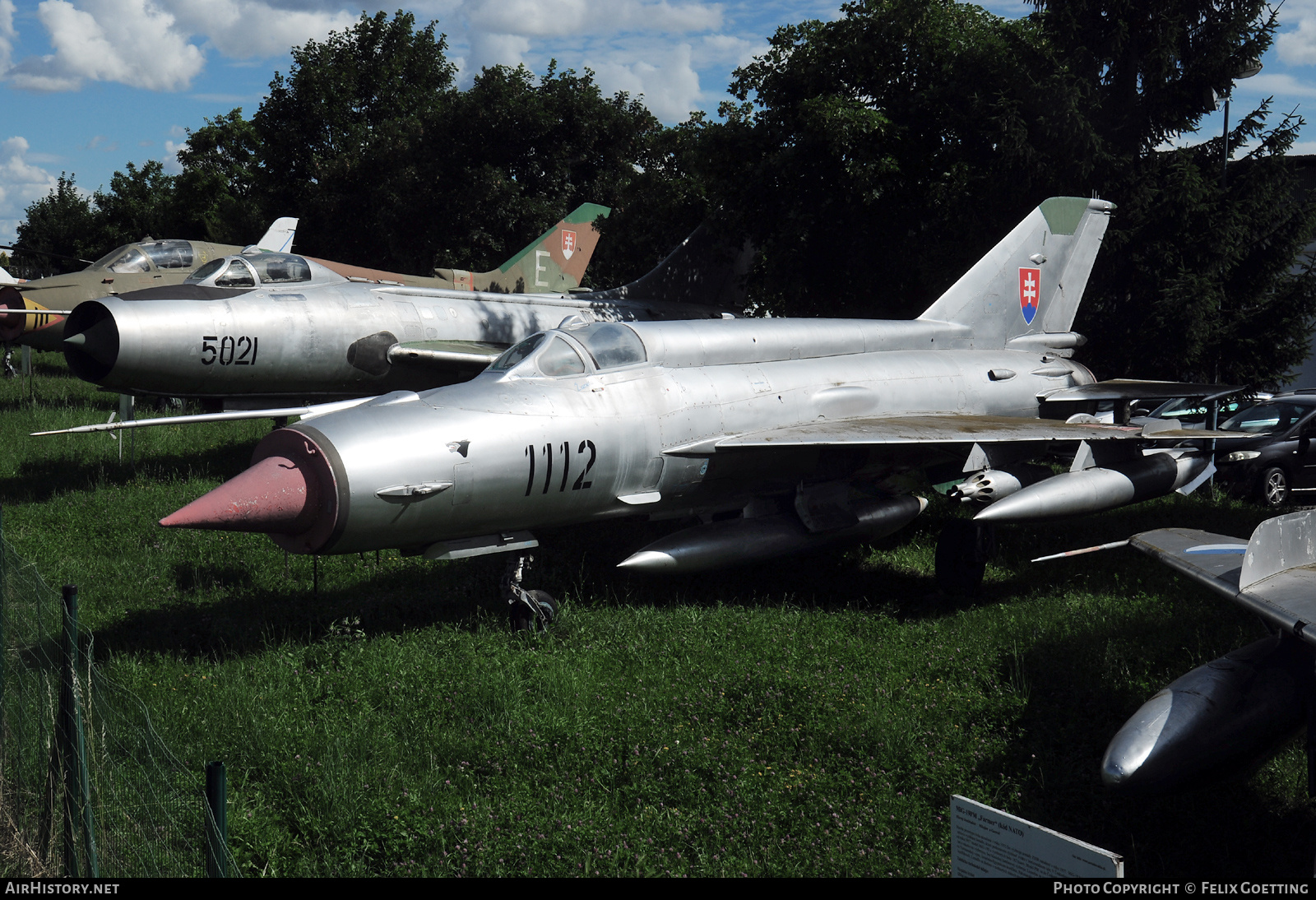 Aircraft Photo of 1112 | Mikoyan-Gurevich MiG-21MA | Slovakia - Air Force | AirHistory.net #791912