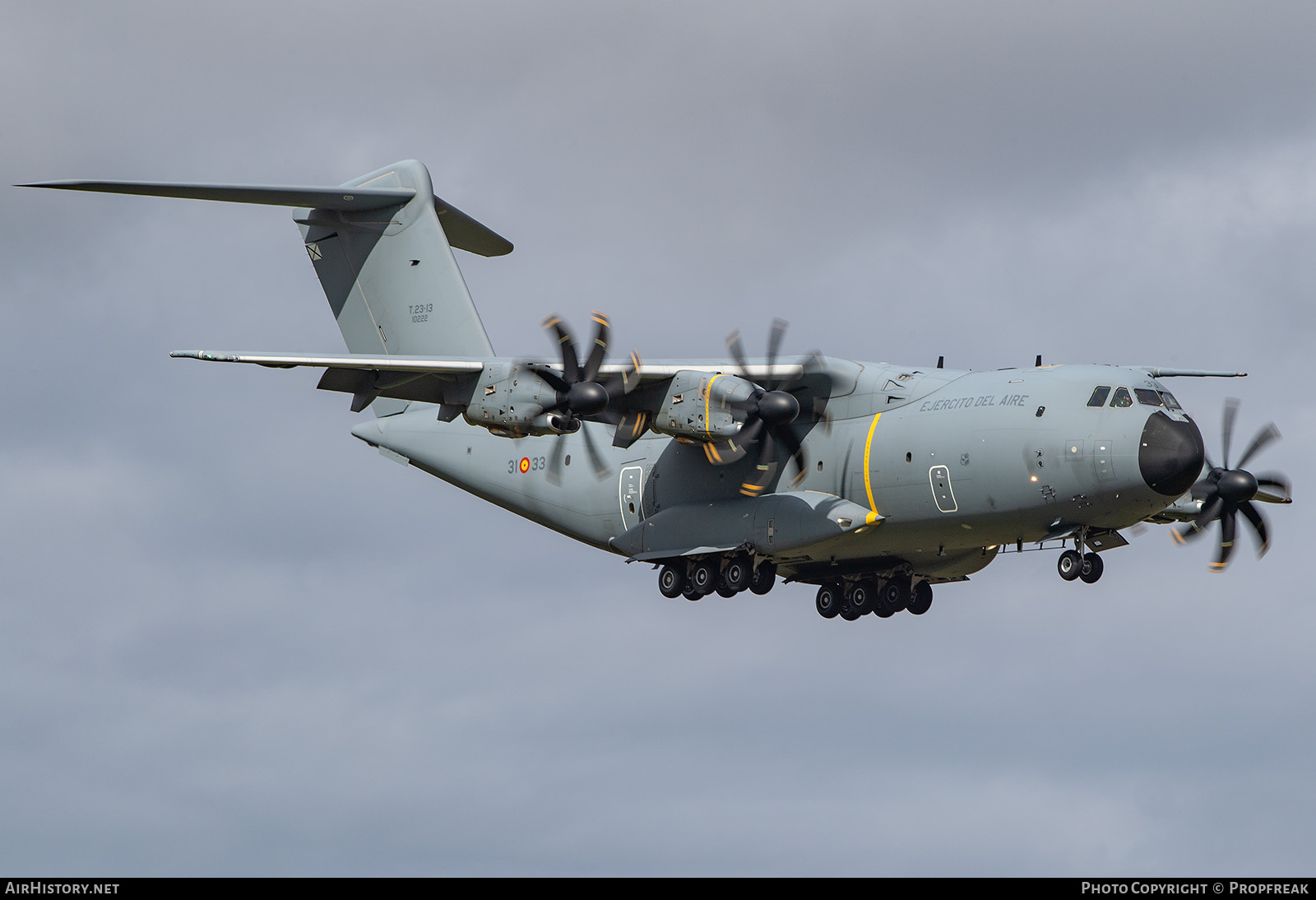 Aircraft Photo of T.23-13 / 10222 | Airbus A400M Atlas | Spain - Air Force | AirHistory.net #791914