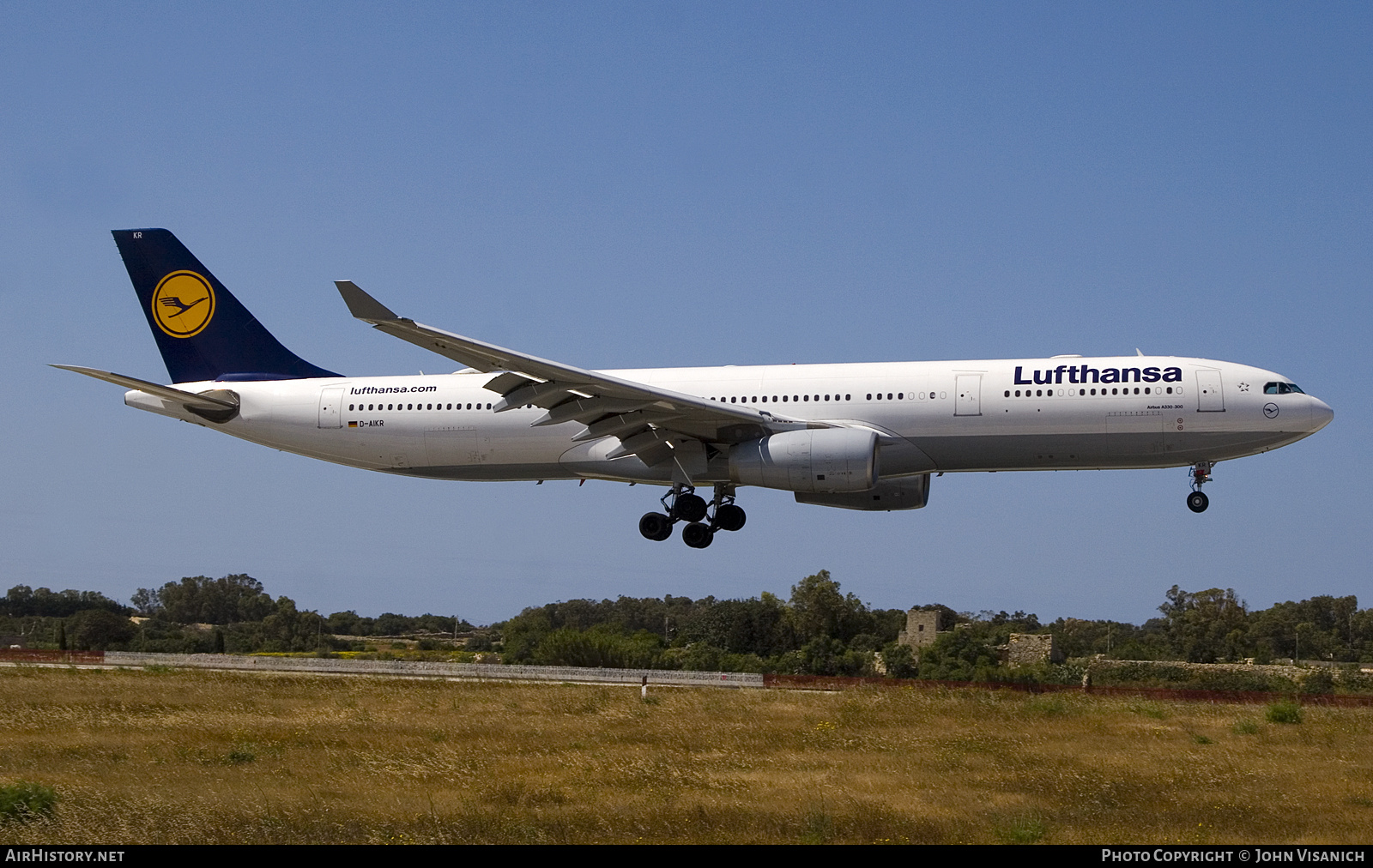 Aircraft Photo of D-AIKR | Airbus A330-343E | Lufthansa | AirHistory.net #791917