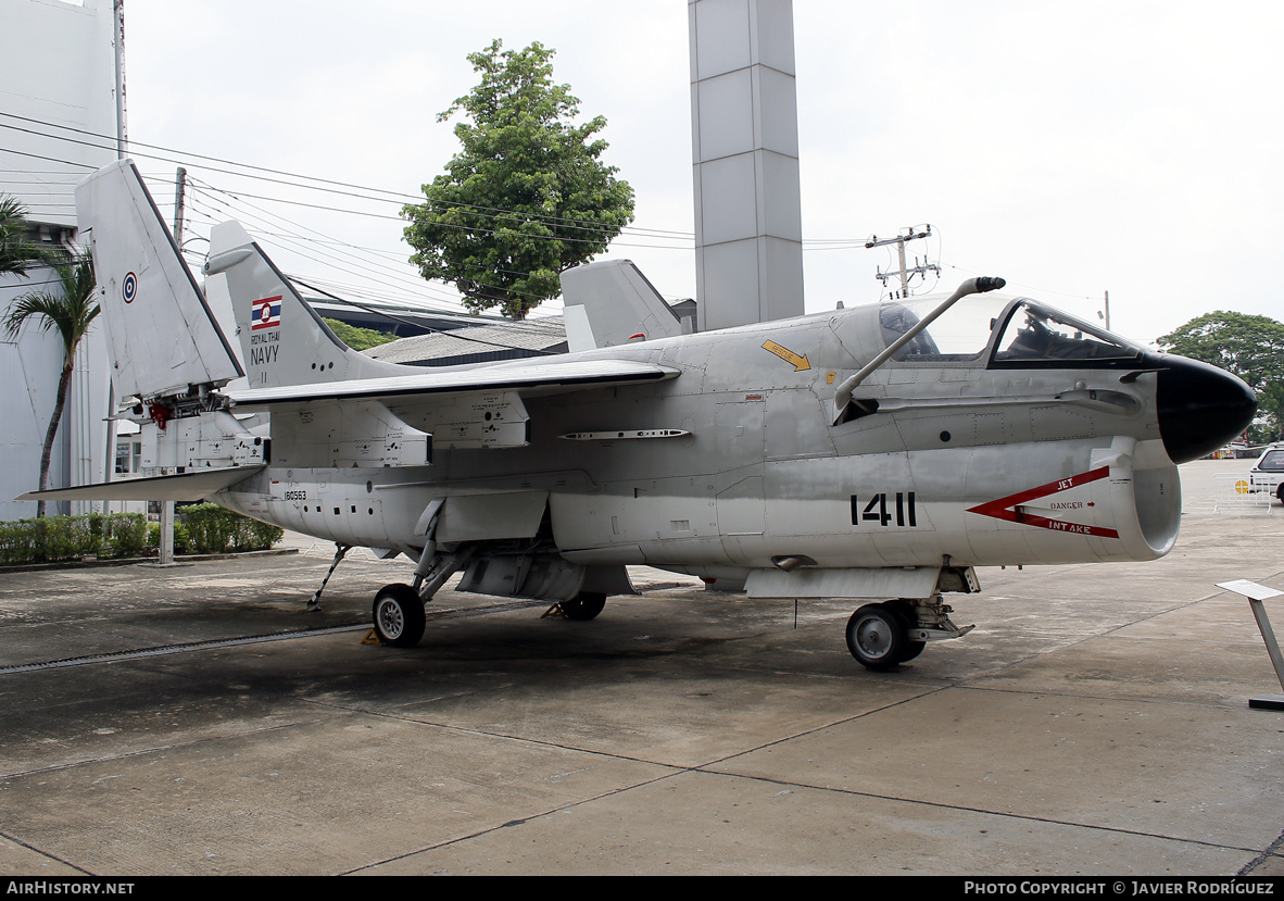 Aircraft Photo of 1411 | Vought A-7E Corsair II | Thailand - Navy | AirHistory.net #791922