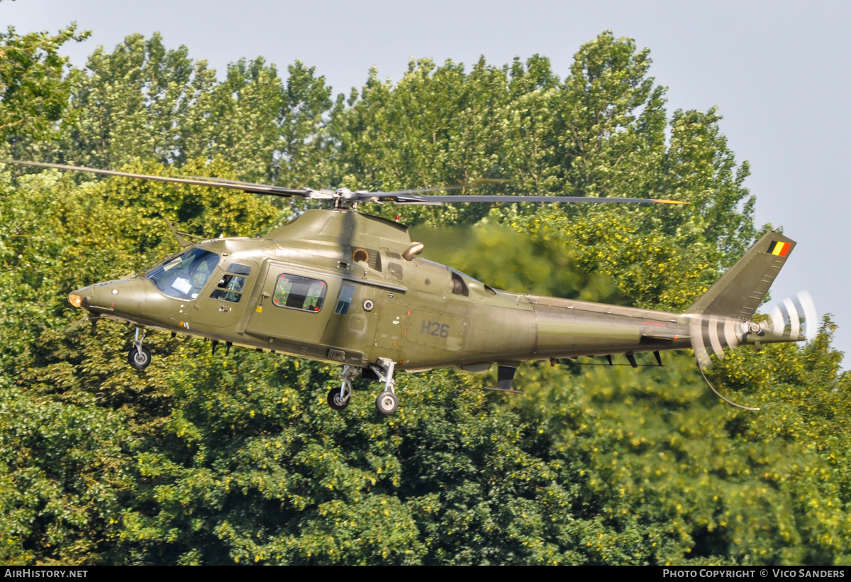 Aircraft Photo of H26 | Agusta A-109BA | Belgium - Air Force | AirHistory.net #791928