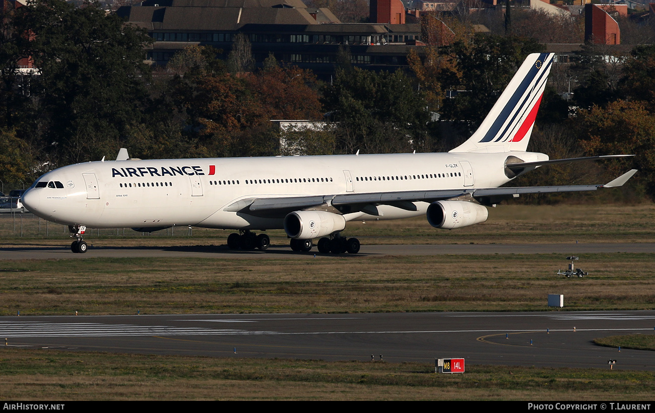 Aircraft Photo of F-GLZK | Airbus A340-313 | Air France | AirHistory.net #791932