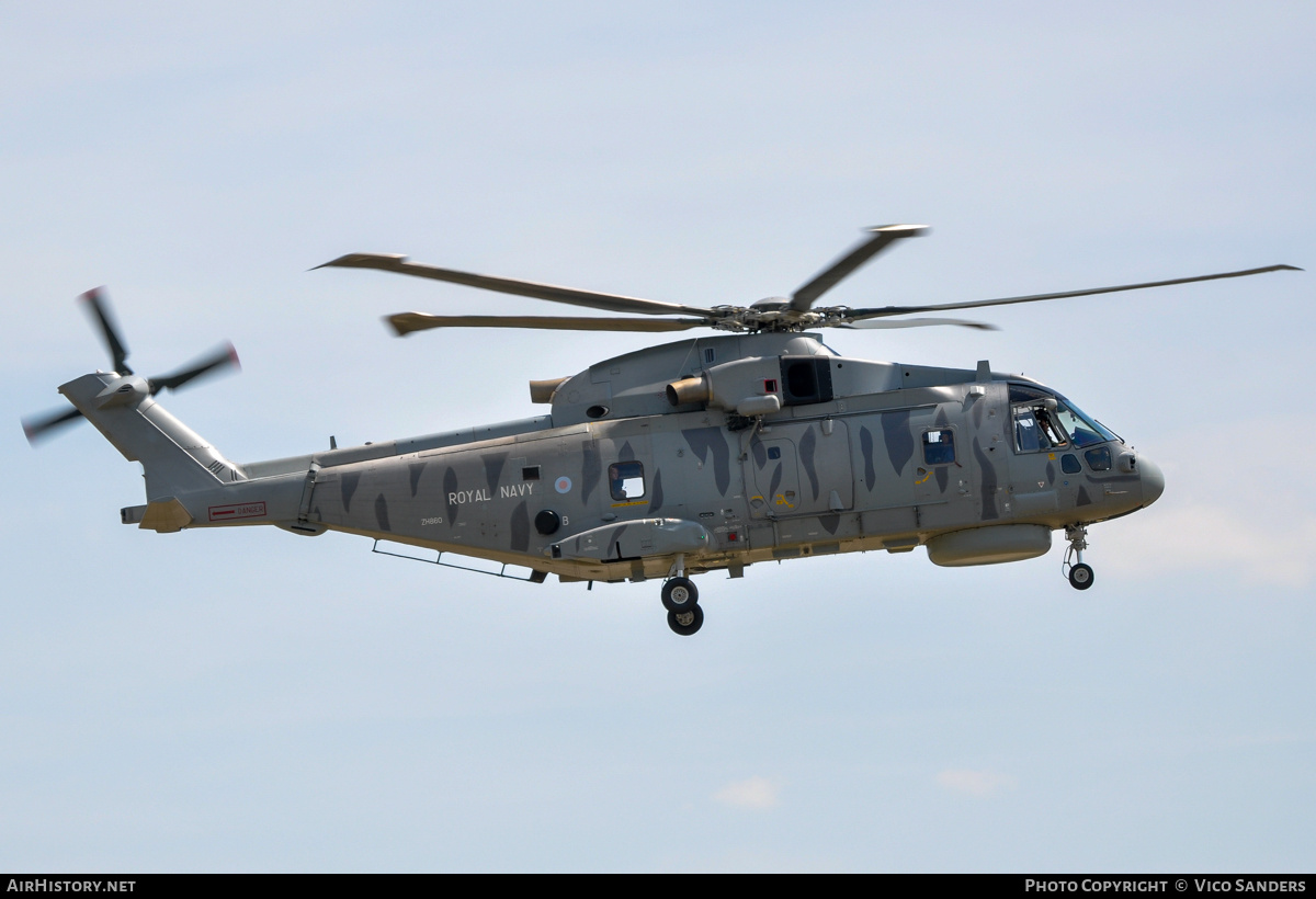 Aircraft Photo of ZH860 | EHI EH101-111 Merlin HM1 | UK - Navy | AirHistory.net #791936