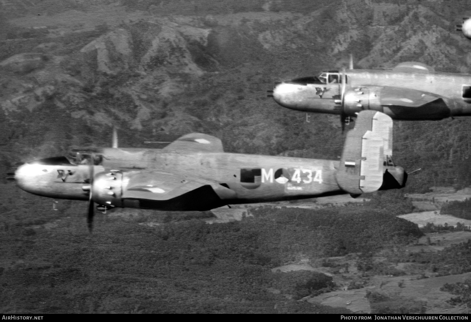 Aircraft Photo of M-434 | North American B-25J Mitchell | Netherlands East Indies - Air Force | AirHistory.net #791937