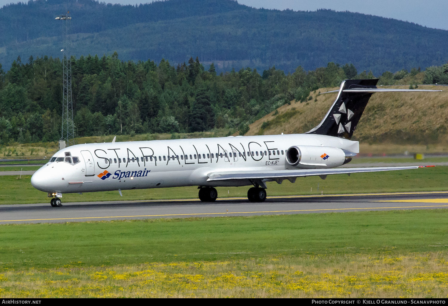 Aircraft Photo of EC-KJE | McDonnell Douglas MD-87 (DC-9-87) | Spanair | AirHistory.net #791958