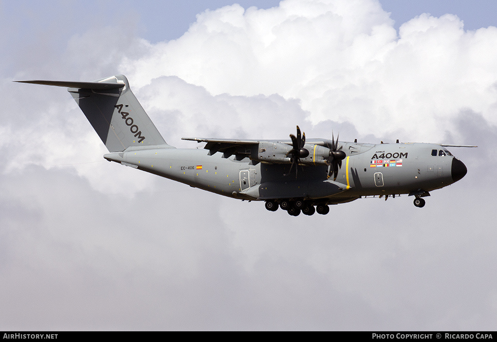 Aircraft Photo of EC-406 | Airbus A400M Atlas | Airbus | AirHistory.net #791965
