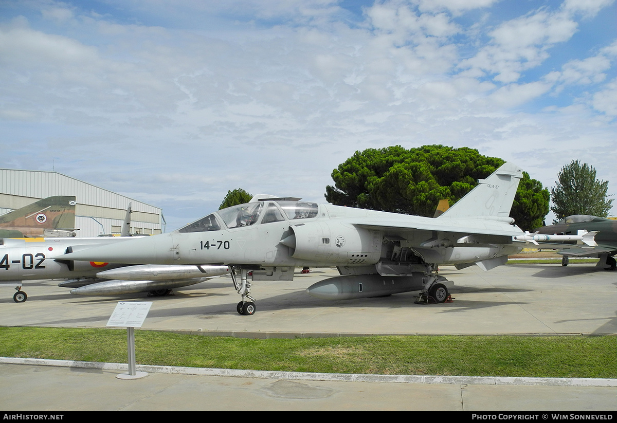 Aircraft Photo of CE.14-27 | Dassault Mirage F1BE(M) | Spain - Air Force | AirHistory.net #791967