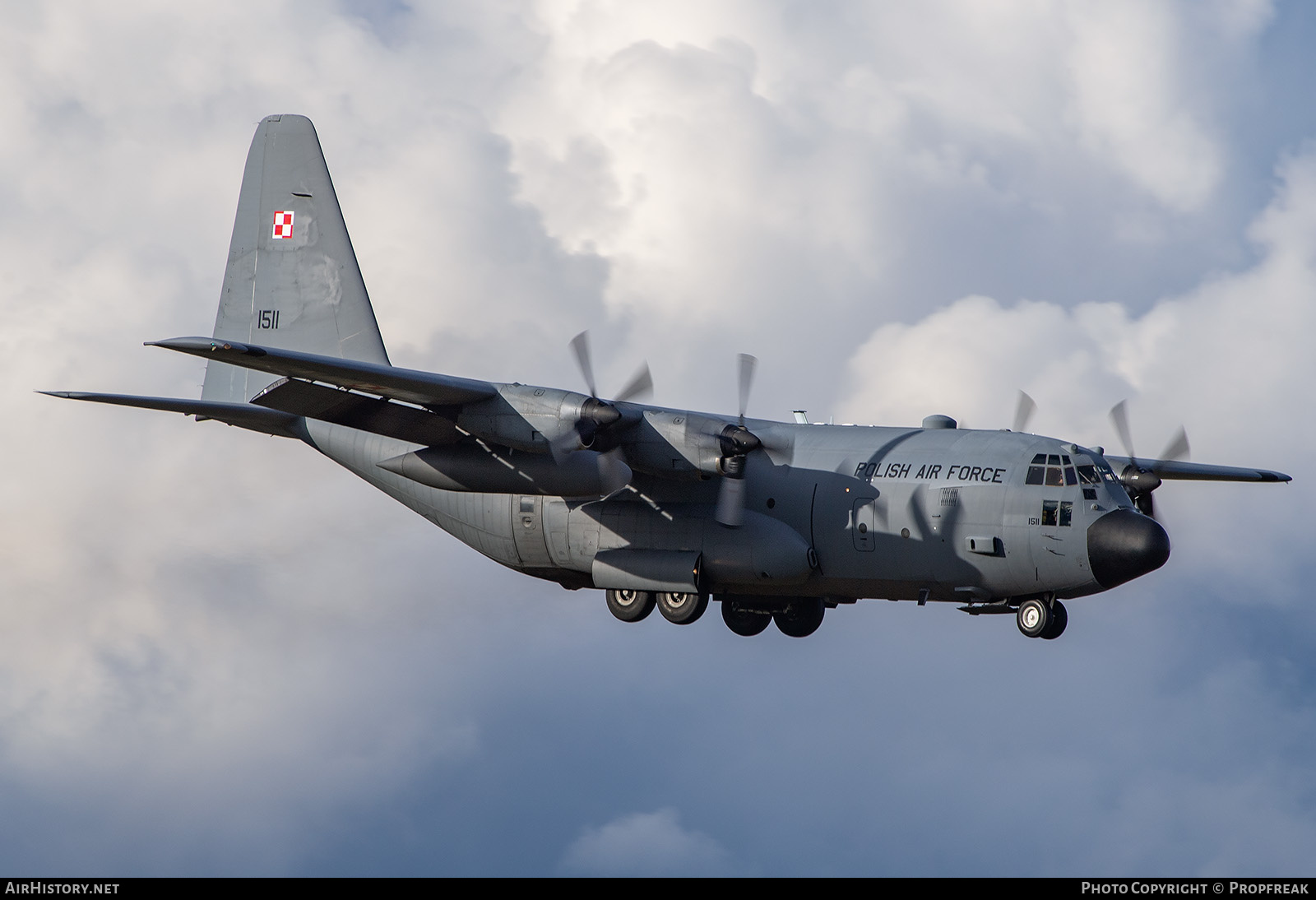 Aircraft Photo of 1511 | Lockheed C-130H Hercules | Poland - Air Force | AirHistory.net #791968
