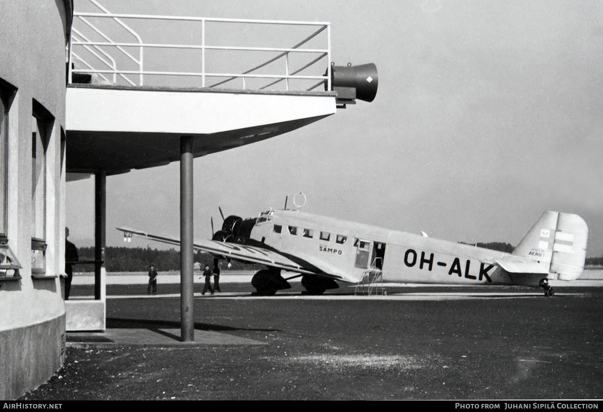 Aircraft Photo of OH-ALK | Junkers Ju 52/3m ci | Aero O/Y | AirHistory.net #791977