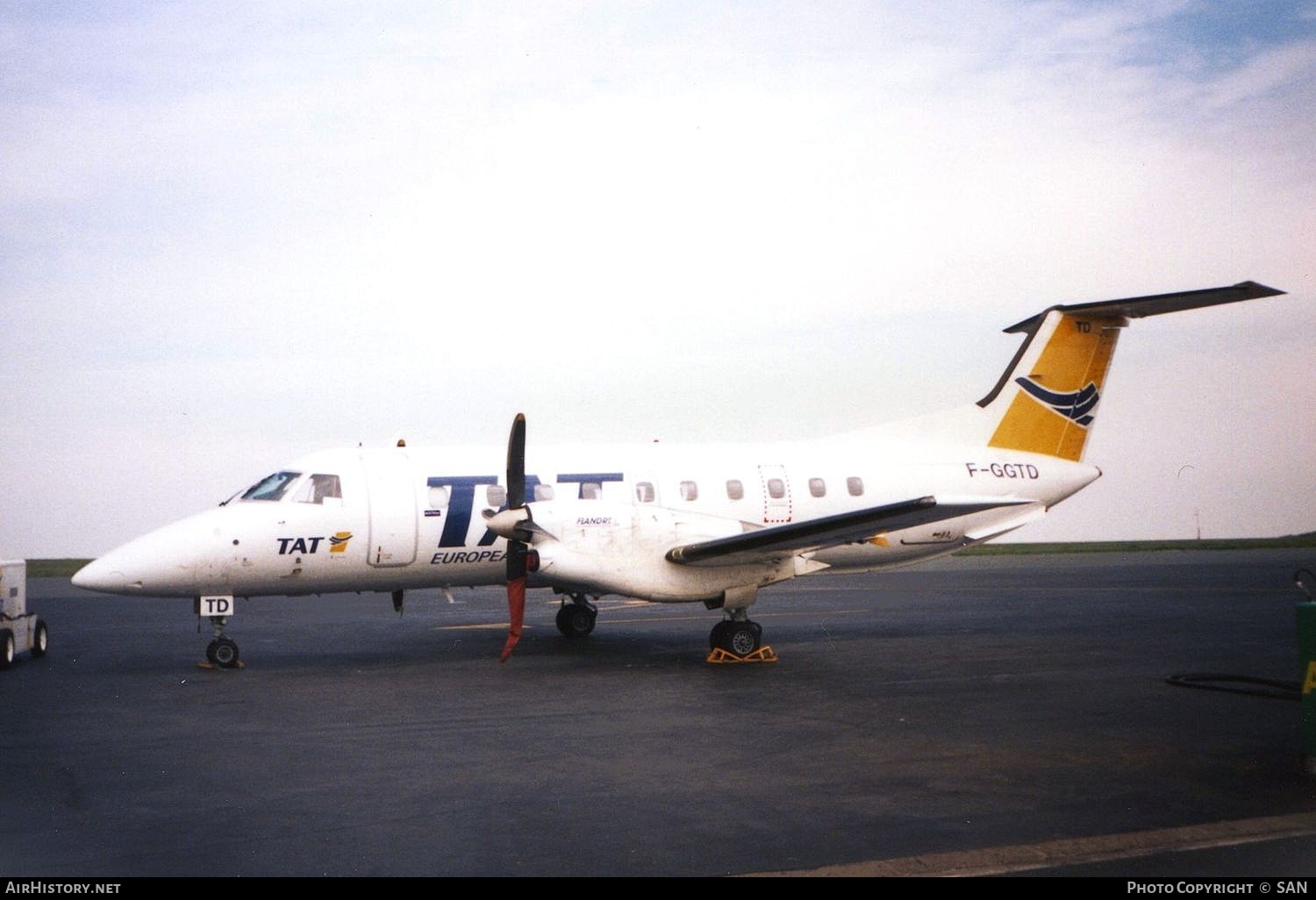 Aircraft Photo of F-GGTD | Embraer EMB-120RT Brasilia | TAT European Airlines | AirHistory.net #791986