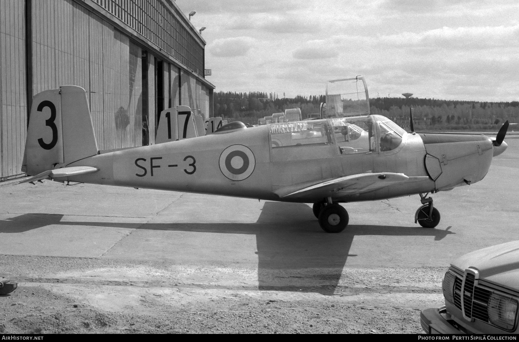 Aircraft Photo of SF-3 | Saab 91D Safir | Finland - Air Force | AirHistory.net #791992