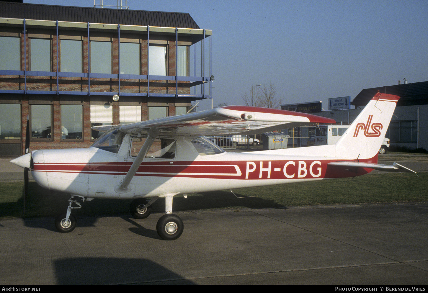 Aircraft Photo of PH-CBG | Reims F152 II | Rijksluchtvaartschool - RLS | AirHistory.net #792000