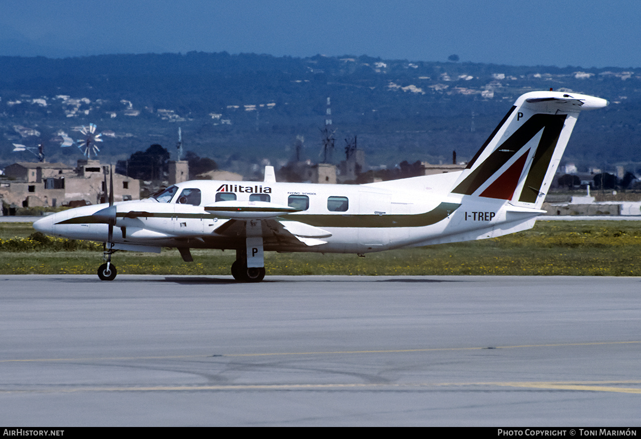 Aircraft Photo of I-TREP | Piper PA-42-720 Cheyenne IIIA | Alitalia - Scuola di Volo | AirHistory.net #792006